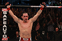 Frankie Edgar after his win over Gray Maynard