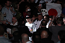 Hatsu Hioki enters the arena