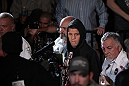 Nick Diaz enters the arena