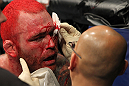 Chris Leben after the fight