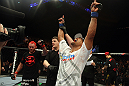 Mark Munoz after his win
