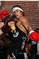 SAN JOSE, CA - NOVEMBER 16:  Urijah Faber works out for the fans and media during the UFC 139 open workouts at the Heroes Martial Arts Gym on November 16, 2011 in San Jose, California.  (Photo by Josh Hedges/Zuffa LLC/Zuffa LLC via Getty Images)