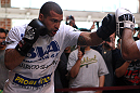 SAN JOSE, CA - NOVEMBER 16:  Mauricio "Shogun" Rua works out for the fans and media during the UFC 139 open workouts at the Heroes Martial Arts Gym on November 16, 2011 in San Jose, California.  (Photo by Josh Hedges/Zuffa LLC/Zuffa LLC via Getty Images)