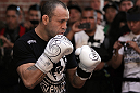 SAN JOSE, CA - NOVEMBER 16:  Wanderlei Silva works out for the fans and media during the UFC 139 open workouts at the Heroes Martial Arts Gym on November 16, 2011 in San Jose, California.  (Photo by Josh Hedges/Zuffa LLC/Zuffa LLC via Getty Images)