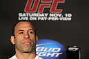 SAN FRANCISCO, CA - NOVEMBER 17:  Wanderlei Silva attends the UFC 139 pre-fight press conference at the Fort Mason Center on November 17, 2011 in San Francisco, California.  (Photo by Josh Hedges/Zuffa LLC/Zuffa LLC via Getty Images)