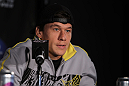 SAN FRANCISCO, CA - NOVEMBER 17:  Brian Bowles attends the UFC 139 pre-fight press conference at the Fort Mason Center on November 17, 2011 in San Francisco, California.  (Photo by Josh Hedges/Zuffa LLC/Zuffa LLC via Getty Images)