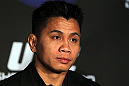 SAN FRANCISCO, CA - NOVEMBER 17:  Cung Le attends the UFC 139 pre-fight press conference at the Fort Mason Center on November 17, 2011 in San Francisco, California.  (Photo by Josh Hedges/Zuffa LLC/Zuffa LLC via Getty Images)