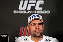 SAN FRANCISCO, CA - NOVEMBER 17:  Mauricio "Shogun" Rua attends the UFC 139 pre-fight press conference at the Fort Mason Center on November 17, 2011 in San Francisco, California.  (Photo by Josh Hedges/Zuffa LLC/Zuffa LLC via Getty Images)