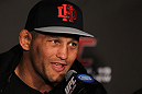 SAN FRANCISCO, CA - NOVEMBER 17:  Dan Henderson attends the UFC 139 pre-fight press conference at the Fort Mason Center on November 17, 2011 in San Francisco, California.  (Photo by Josh Hedges/Zuffa LLC/Zuffa LLC via Getty Images)
