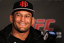 SAN FRANCISCO, CA - NOVEMBER 17:  Dan Henderson attends the UFC 139 pre-fight press conference at the Fort Mason Center on November 17, 2011 in San Francisco, California.  (Photo by Josh Hedges/Zuffa LLC/Zuffa LLC via Getty Images)