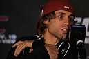 SAN FRANCISCO, CA - NOVEMBER 17:  Urijah Faber attends the UFC 139 pre-fight press conference at the Fort Mason Center on November 17, 2011 in San Francisco, California.  (Photo by Josh Hedges/Zuffa LLC/Zuffa LLC via Getty Images)