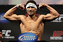 SAN JOSE, CA - NOVEMBER 18:  Danny Castillo weighs in during the UFC 139 Weigh In at the HP Pavilion on November 18, 2011 in San Jose, California.  (Photo by Josh Hedges/Zuffa LLC/Zuffa LLC via Getty Images)