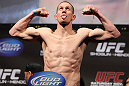 SAN JOSE, CA - NOVEMBER 18:  Seth Baczynski weighs in during the UFC 139 Weigh In at the HP Pavilion on November 18, 2011 in San Jose, California.  (Photo by Josh Hedges/Zuffa LLC/Zuffa LLC via Getty Images)