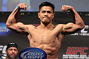 SAN JOSE, CA - NOVEMBER 18:  Cung Le weighs in during the UFC 139 Weigh In at the HP Pavilion on November 18, 2011 in San Jose, California.  (Photo by Josh Hedges/Zuffa LLC/Zuffa LLC via Getty Images)