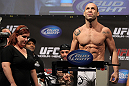 SAN JOSE, CA - NOVEMBER 18:  Wanderlei Silva weighs in during the UFC 139 Weigh In at the HP Pavilion on November 18, 2011 in San Jose, California.  (Photo by Josh Hedges/Zuffa LLC/Zuffa LLC via Getty Images)