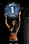 SAN JOSE, CA - NOVEMBER 19:  UFC Octagon Girl Arianny Celeste introduces round one during the Tibau/Anjos UFC Lightweight bout at the HP Pavillion in San Jose, California on November 19, 2011 in San Jose, California.  (Photo by Josh Hedges/Zuffa LLC/Zuffa LLC via Getty Images)