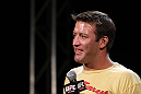 LAS VEGAS, NV - DECEMBER 02:  UFC fighter Stephan Bonnar interacts with fans during a Q&A session before the official weigh-in for The Ultimate Fighter 14 Finale at The Palms Casino Resort on December 2, 2011 in Las Vegas, Nevada.  (Photo by Josh Hedges/Zuffa LLC/Zuffa LLC via Getty Images)