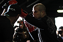 TORONTO, ON - DECEMBER 07:  Tito Ortiz works out for the fans and media during the UFC 140 Open Workouts at the Xtreme Couture Gym on December 7, 2011 in Toronto, Ontario.  (Photo by Josh Hedges/Zuffa LLC/Zuffa LLC via Getty Images)