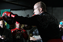 TORONTO, ON - DECEMBER 07:  Tito Ortiz works out for the fans and media during the UFC 140 Open Workouts at the Xtreme Couture Gym on December 7, 2011 in Toronto, Ontario.  (Photo by Josh Hedges/Zuffa LLC/Zuffa LLC via Getty Images)