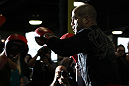 TORONTO, ON - DECEMBER 07:  Tito Ortiz works out for the fans and media during the UFC 140 Open Workouts at the Xtreme Couture Gym on December 7, 2011 in Toronto, Ontario.  (Photo by Josh Hedges/Zuffa LLC/Zuffa LLC via Getty Images)
