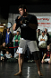 TORONTO, ON - DECEMBER 07:  Frank Mir works out for the fans and media during the UFC 140 Open Workouts at the Xtreme Couture Gym on December 7, 2011 in Toronto, Ontario.  (Photo by Josh Hedges/Zuffa LLC/Zuffa LLC via Getty Images)