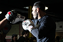 TORONTO, ON - DECEMBER 07:  Antonio Rogerio "Minotoro" Nogueira works out for the fans and media during the UFC 140 Open Workouts at the Xtreme Couture Gym on December 7, 2011 in Toronto, Ontario.  (Photo by Josh Hedges/Zuffa LLC/Zuffa LLC via Getty Images)