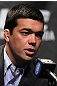 TORONTO, ON - DECEMBER 08:  Lyoto Machida attends the final UFC 140 pre-fight press conference at Bell Tiff Lightbox Cinema1 on December 8, 2011 in Toronto, Canada.  (Photo by Josh Hedges/Zuffa LLC/Zuffa LLC via Getty Images)