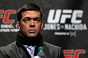 TORONTO, ON - DECEMBER 08:  Lyoto Machida attends the final UFC 140 pre-fight press conference at Bell Tiff Lightbox Cinema1 on December 8, 2011 in Toronto, Canada.  (Photo by Josh Hedges/Zuffa LLC/Zuffa LLC via Getty Images)