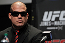 TORONTO, ON - DECEMBER 08:  Tito Ortiz attends the final UFC 140 pre-fight press conference at Bell Tiff Lightbox Cinema1 on December 8, 2011 in Toronto, Canada.  (Photo by Josh Hedges/Zuffa LLC/Zuffa LLC via Getty Images)