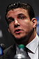 TORONTO, ON - DECEMBER 08:  Frank Mir attends the final UFC 140 pre-fight press conference at Bell Tiff Lightbox Cinema1 on December 8, 2011 in Toronto, Canada.  (Photo by Josh Hedges/Zuffa LLC/Zuffa LLC via Getty Images)