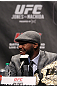 TORONTO, ON - DECEMBER 08:  UFC Light Heavyweight Champion Jon "Bones" Jones attends the final UFC 140 pre-fight press conference at Bell Tiff Lightbox Cinema1 on December 8, 2011 in Toronto, Canada.  (Photo by Josh Hedges/Zuffa LLC/Zuffa LLC via Getty Images)