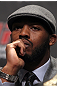 TORONTO, ON - DECEMBER 08:  UFC Light Heavyweight Champion Jon "Bones" Jones attends the final UFC 140 pre-fight press conference at Bell Tiff Lightbox Cinema1 on December 8, 2011 in Toronto, Canada.  (Photo by Josh Hedges/Zuffa LLC/Zuffa LLC via Getty Images)