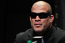 TORONTO, ON - DECEMBER 08:  Tito Ortiz attends the final UFC 140 pre-fight press conference at Bell Tiff Lightbox Cinema1 on December 8, 2011 in Toronto, Canada.  (Photo by Josh Hedges/Zuffa LLC/Zuffa LLC via Getty Images)