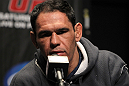 TORONTO, ON - DECEMBER 08:  Antonio Rogerio "Minotoro" Nogueira attends the final UFC 140 pre-fight press conference at Bell Tiff Lightbox Cinema1 on December 8, 2011 in Toronto, Canada.  (Photo by Josh Hedges/Zuffa LLC/Zuffa LLC via Getty Images)