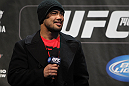 TORONTO, ON - DECEMBER 09:  UFC Middleweight contender Mark Munoz interacts with fans during a Q&A session before the UFC 140 Official Weigh-in at the Air Canada Centre on December 9, 2011 in Toronto, Canada.  (Photo by Josh Hedges/Zuffa LLC/Zuffa LLC via Getty Images)