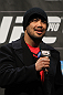 TORONTO, ON - DECEMBER 09:  UFC Middleweight contender Mark Munoz interacts with fans during a Q&A session before the UFC 140 Official Weigh-in at the Air Canada Centre on December 9, 2011 in Toronto, Canada.  (Photo by Josh Hedges/Zuffa LLC/Zuffa LLC via Getty Images)