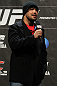 TORONTO, ON - DECEMBER 09:  UFC Middleweight contender Mark Munoz interacts with fans during a Q&A session before the UFC 140 Official Weigh-in at the Air Canada Centre on December 9, 2011 in Toronto, Canada.  (Photo by Josh Hedges/Zuffa LLC/Zuffa LLC via Getty Images)
