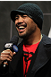 TORONTO, ON - DECEMBER 09:  UFC Middleweight contender Mark Munoz interacts with fans during a Q&A session before the UFC 140 Official Weigh-in at the Air Canada Centre on December 9, 2011 in Toronto, Canada.  (Photo by Josh Hedges/Zuffa LLC/Zuffa LLC via Getty Images)