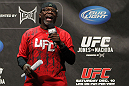 TORONTO, ON - DECEMBER 09:  UFC event coordinator Burt Watson fires up the crowd before the UFC 140 Official Weigh-in at the Air Canada Centre on December 9, 2011 in Toronto, Canada.  (Photo by Josh Hedges/Zuffa LLC/Zuffa LLC via Getty Images)