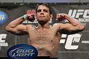 TORONTO, ON - DECEMBER 09:  Nik Lentz weighs in during the UFC 140 Official Weigh-in at the Air Canada Centre on December 9, 2011 in Toronto, Canada.  (Photo by Josh Hedges/Zuffa LLC/Zuffa LLC via Getty Images)