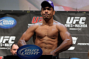 TORONTO, ON - DECEMBER 09:  Lyoto Machida weighs in during the UFC 140 Official Weigh-in at the Air Canada Centre on December 9, 2011 in Toronto, Canada.  (Photo by Josh Hedges/Zuffa LLC/Zuffa LLC via Getty Images)