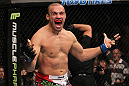 TORONTO, ON - DECEMBER 10:  Igor Pokrajac reacts after knocking out Krzysztof Soszynski during the UFC 140 event at Air Canada Centre on December 10, 2011 in Toronto, Ontario, Canada.  (Photo by Nick Laham/Zuffa LLC/Zuffa LLC via Getty Images)