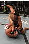 TORONTO, ON - DECEMBER 10:  Antonio Rogerio Nogueira (top) punches Tito Ortiz during the UFC 140 event at Air Canada Centre on December 10, 2011 in Toronto, Ontario, Canada.  (Photo by Nick Laham/Zuffa LLC/Zuffa LLC via Getty Images)