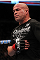 TORONTO, ON - DECEMBER 10:  Tito Ortiz exhibits the pain of a blow to the ribs after his TKO loss to Antonio Rogerio Nogueira during the UFC 140 event at Air Canada Centre on December 10, 2011 in Toronto, Ontario, Canada.  (Photo by Nick Laham/Zuffa LLC/Zuffa LLC via Getty Images)