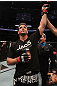 TORONTO, ON - DECEMBER 10:  Frank Mir reacts after defeating Antonio Rodrigo Nogueira by TKO during the UFC 140 event at Air Canada Centre on December 10, 2011 in Toronto, Ontario, Canada.  (Photo by Nick Laham/Zuffa LLC/Zuffa LLC via Getty Images)
