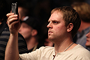 TORONTO, ON - DECEMBER 10:  Toronto Maple Leafs right winger Phil Kessel attends the UFC 140 event at Air Canada Centre on December 10, 2011 in Toronto, Ontario, Canada.  (Photo by Josh Hedges/Zuffa LLC/Zuffa LLC via Getty Images)