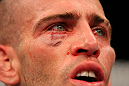 LAS VEGAS, NV - DECEMBER 30:  Junior Assuncao after his fight with Ross Pearson during the UFC 141 event at the MGM Grand Garden Arena on December 30, 2011 in Las Vegas, Nevada.  (Photo by Donald Miralle/Zuffa LLC/Zuffa LLC via Getty Images) *** Local Caption *** Junior Assuncao