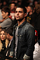 LAS VEGAS, NV - DECEMBER 30:  Wilmer Valderrama watches the Jon Fitch/Johny Hendricks fight during the UFC 141 event at the MGM Grand Garden Arena on December 30, 2011 in Las Vegas, Nevada.  (Photo by Josh Hedges/Zuffa LLC/Zuffa LLC via Getty Images) *** Local Caption *** Wilmer Valderrama