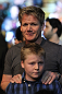 LAS VEGAS, NV - DECEMBER 30:  Gordon Ramsay in attendance during the UFC 141 event at the MGM Grand Garden Arena on December 30, 2011 in Las Vegas, Nevada.  (Photo by Josh Hedges/Zuffa LLC/Zuffa LLC via Getty Images) *** Local Caption *** Gordon Ramsay