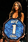 LAS VEGAS, NV - DECEMBER 30:  Octagon Girl Arianny Celeste prepares to introduce round one of the Gamburyan vs Nunes fight during the UFC 141 event at the MGM Grand Garden Arena on December 30, 2011 in Las Vegas, Nevada.  (Photo by Donald Miralle/Zuffa LLC/Zuffa LLC via Getty Images) *** Local Caption *** Arianny Celeste